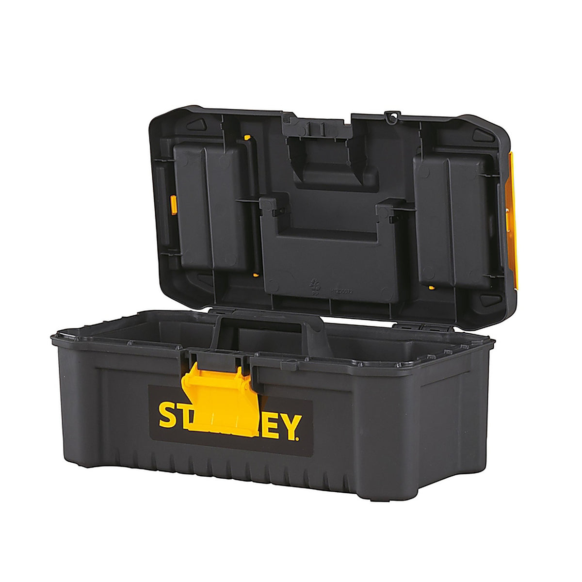 Stanley - STST13331 - Essential 12.5 in. Tool Box Black/Yellow