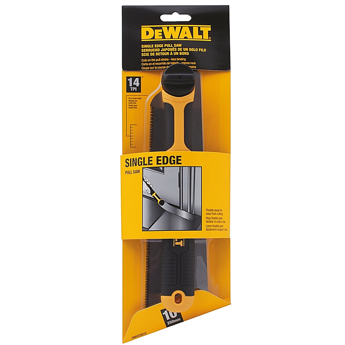 DeWalt - DWHT20215 - 10 in. Single Edge Pull Saw 14 TPI Fine 1 pc
