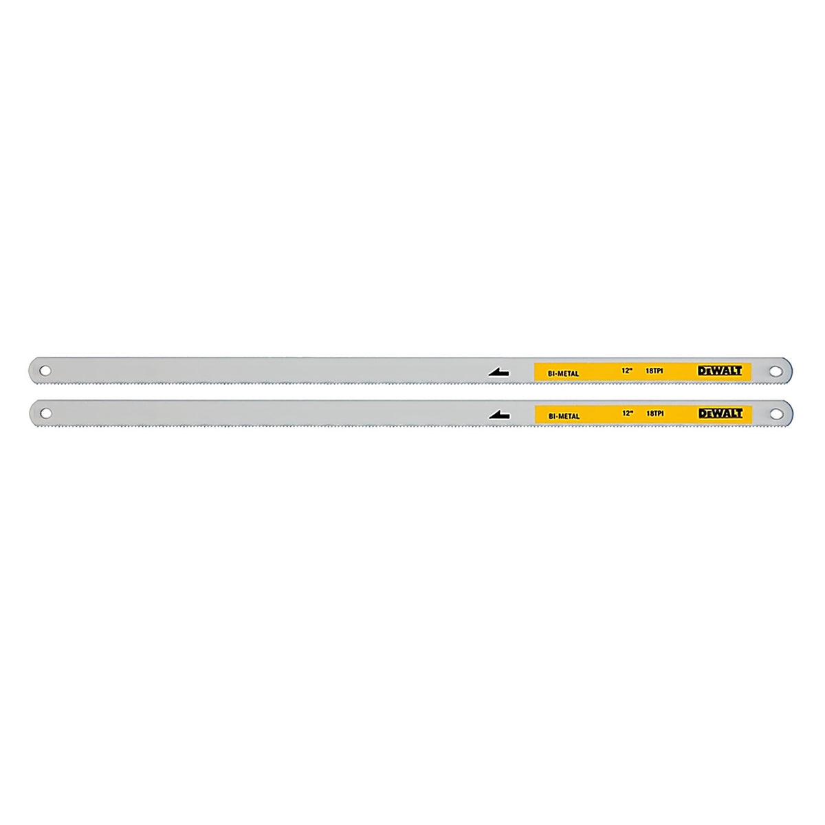 DeWalt - DWHT20551 - 12 in. Bi-Metal Hacksaw Blades 18 TPI 2 pk