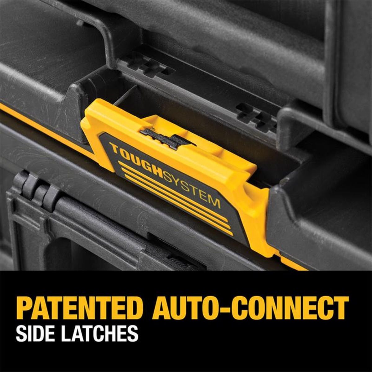 DeWalt - DWST08165 - ToughSystem 2.0 21.75 in. Medium Tool Box Black/Yellow