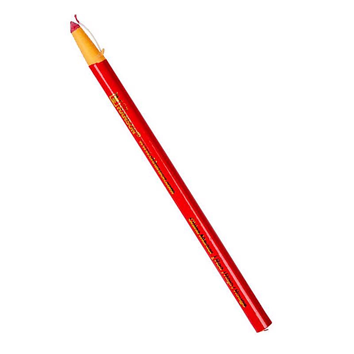 C.H. Hanson - 10390 - 6.8 in. L x 0.3 in. W China Marker Red Plastic 1/pc.