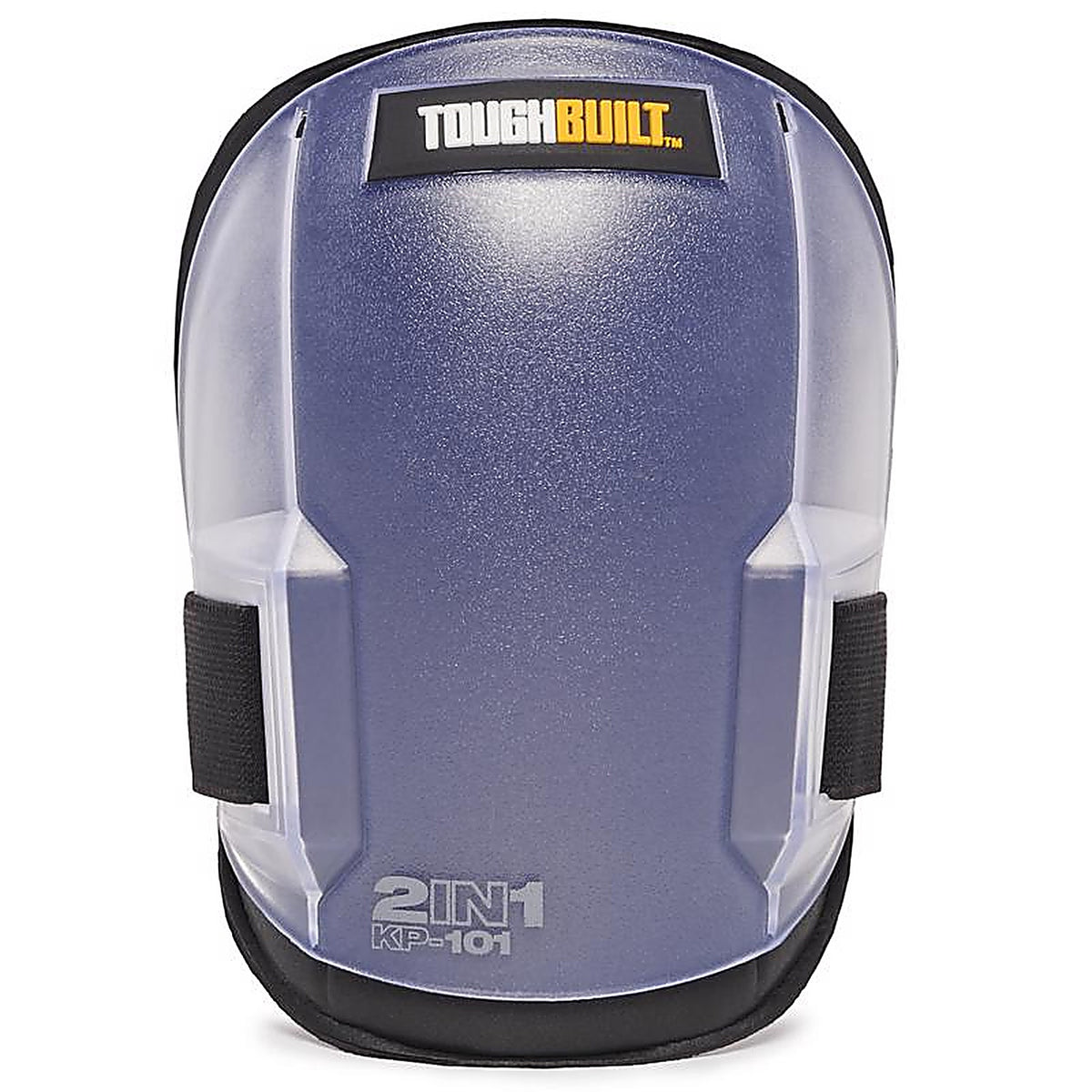 ToughBuilt - TB-KP-101-2BES - 7.48 in. L X 5.91 in. W Plastic 2-in-1 Knee Pads Gray One Size Fits All