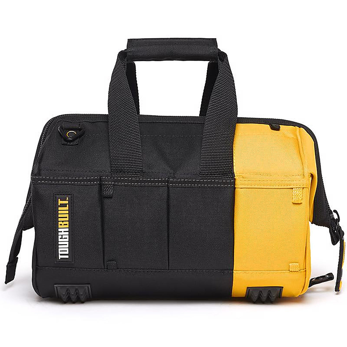 ToughBuilt - TB-60-12-1BES - 12 in. W X 8.75 in. H Polyester Massive Mouth Tool Bag 32 pocket Black/Gray/Orange 1 pc