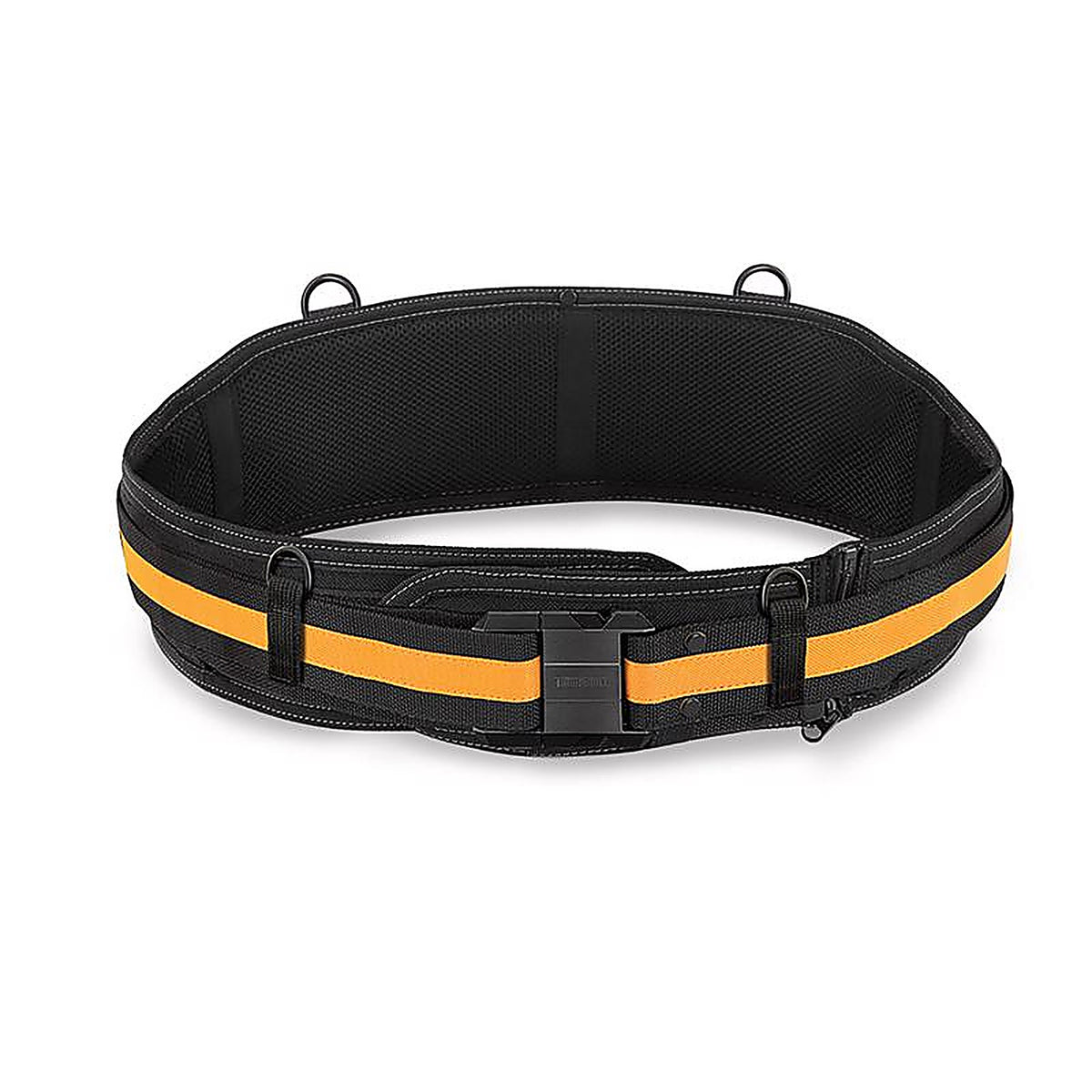 ToughBuilt - TB-CT-41P-2BES - Polyester Heavy Duty Padded Belt with Back Support 4.25 in. L X 13.5 in. H Black/Orange O