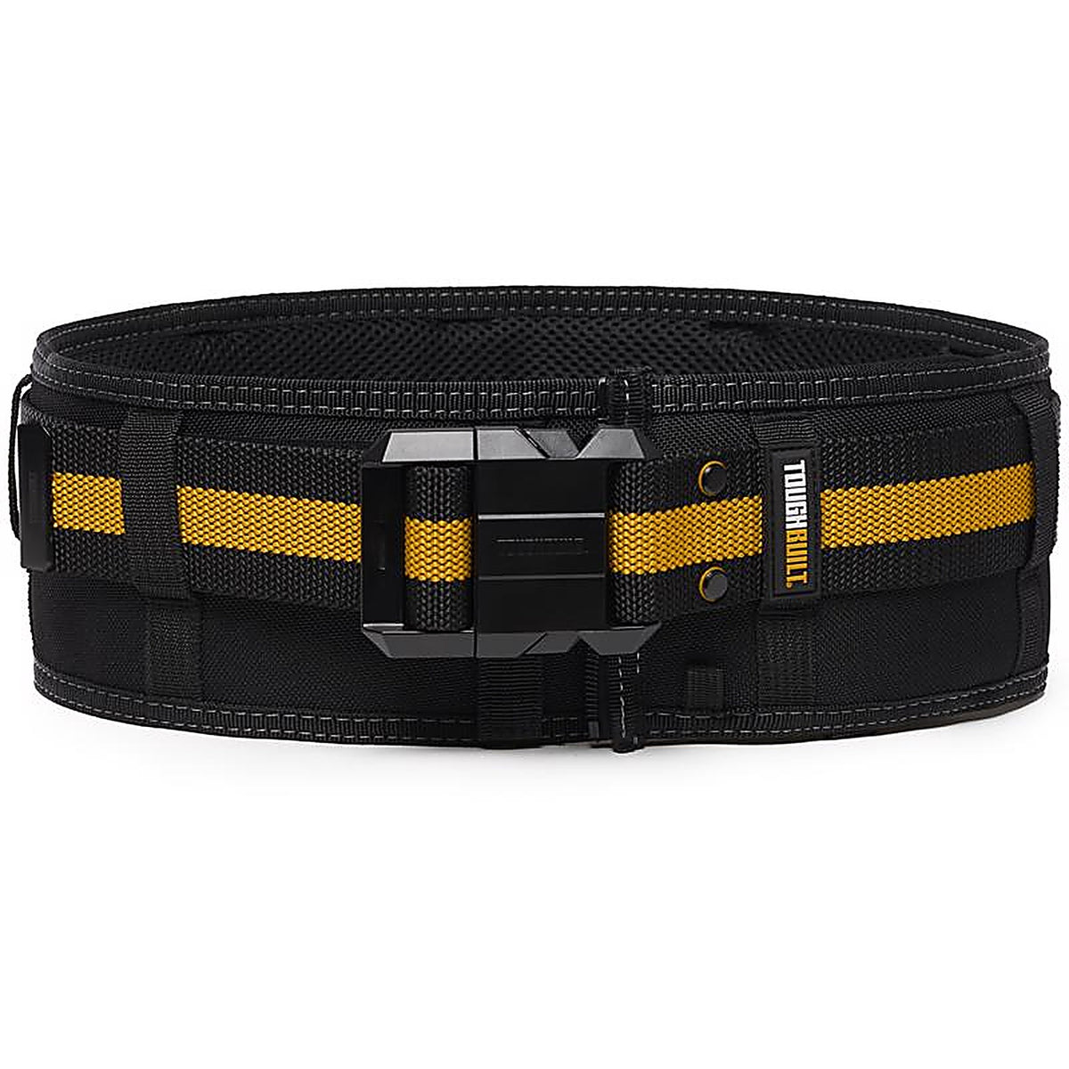 ToughBuilt - TB-CT-41P-2BES - Polyester Heavy Duty Padded Belt with Back Support 4.25 in. L X 13.5 in. H Black/Orange O
