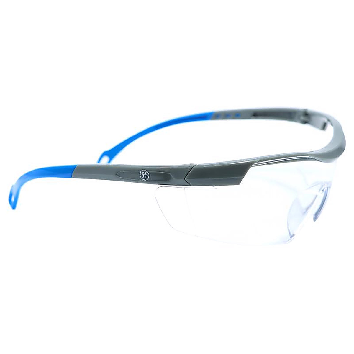 GE - GE101C - 01 Series Impact-Resistant Safety Glasses Clear Lens Blue Frame 1 pk