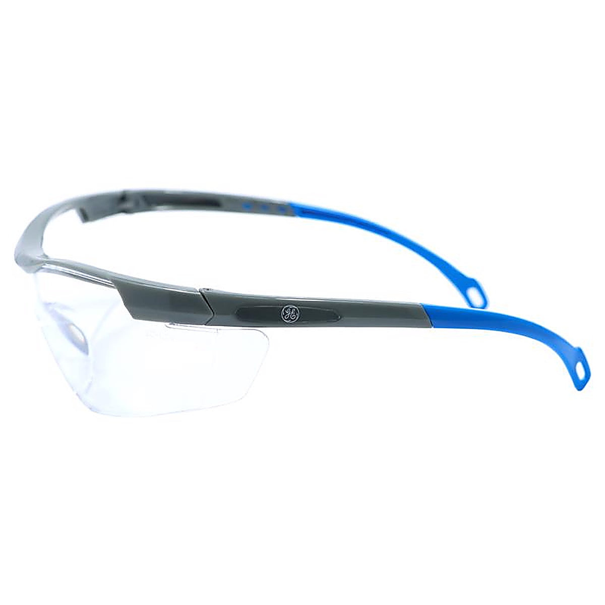 GE - GE101C - 01 Series Impact-Resistant Safety Glasses Clear Lens Blue Frame 1 pk