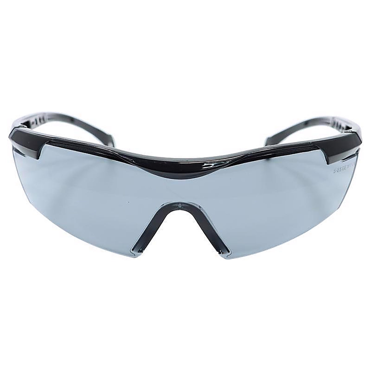 GE - GE201SAF - 01 Series Anti-Fog Impact-Resistant Safety Glasses Smoke Lens Black Frame 1 pk