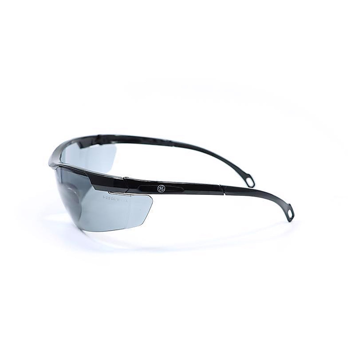 GE - GE201SAF - 01 Series Anti-Fog Impact-Resistant Safety Glasses Smoke Lens Black Frame 1 pk