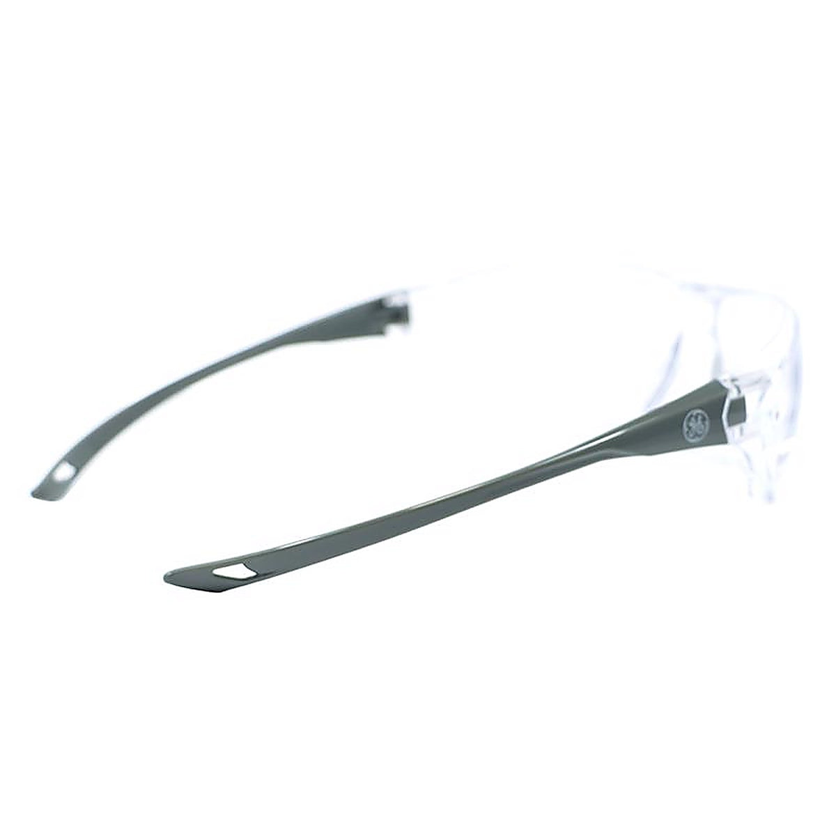GE - GE203CAF - 03 Series Anti-Fog Impact-Resistant Safety Glasses Clear Lens Gray Frame 1 pk