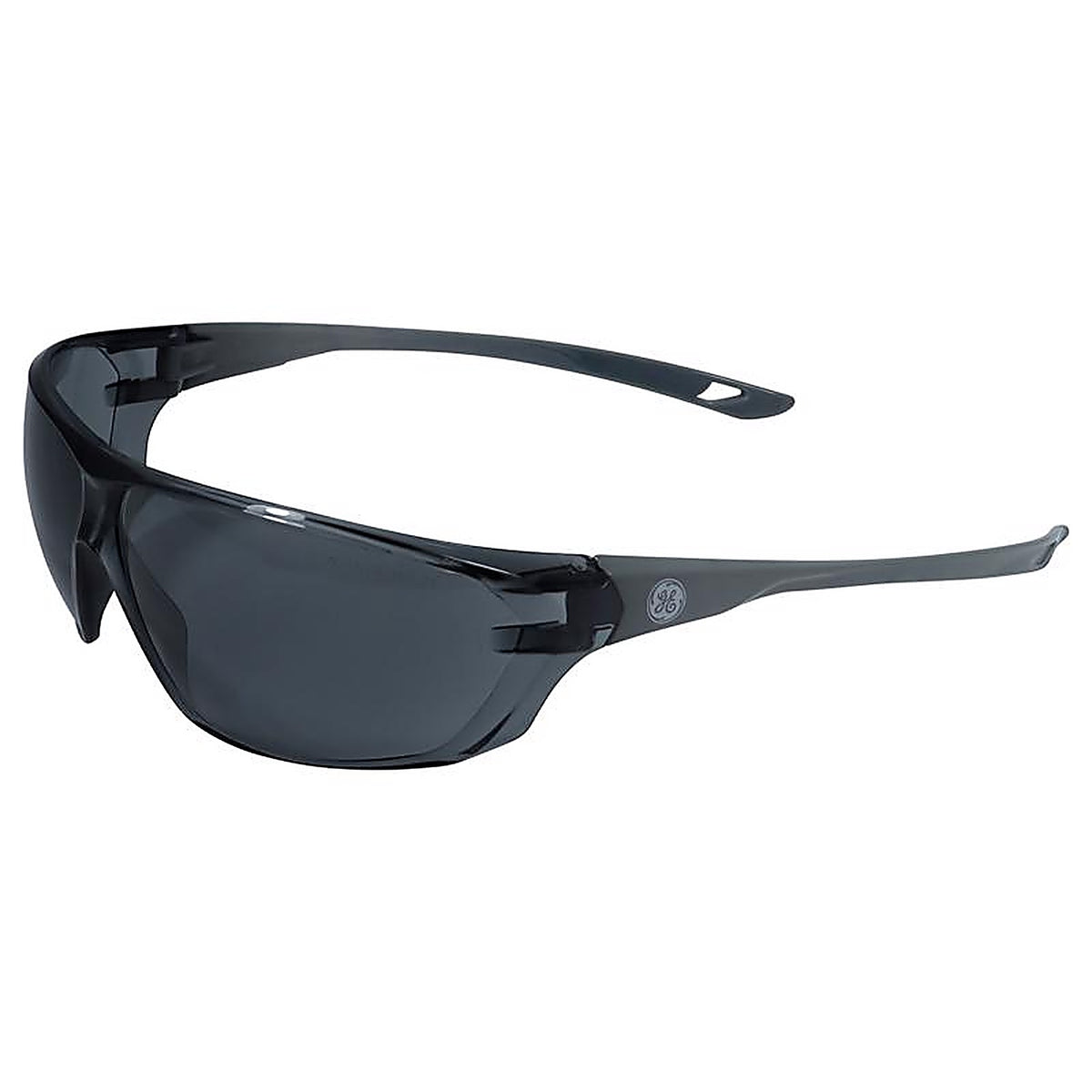 GE - GE203SAF - 03 Series Anti-Fog Impact-Resistant Safety Glasses Smoke Lens Gray Frame 1 pk