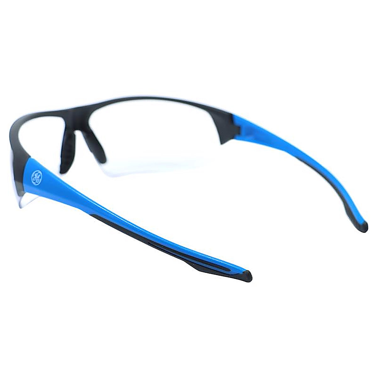 GE - GE206CAF - 06 Series Anti-Fog Impact-Resistant Safety Glasses Clear Lens Black/Blue Frame 1 pk