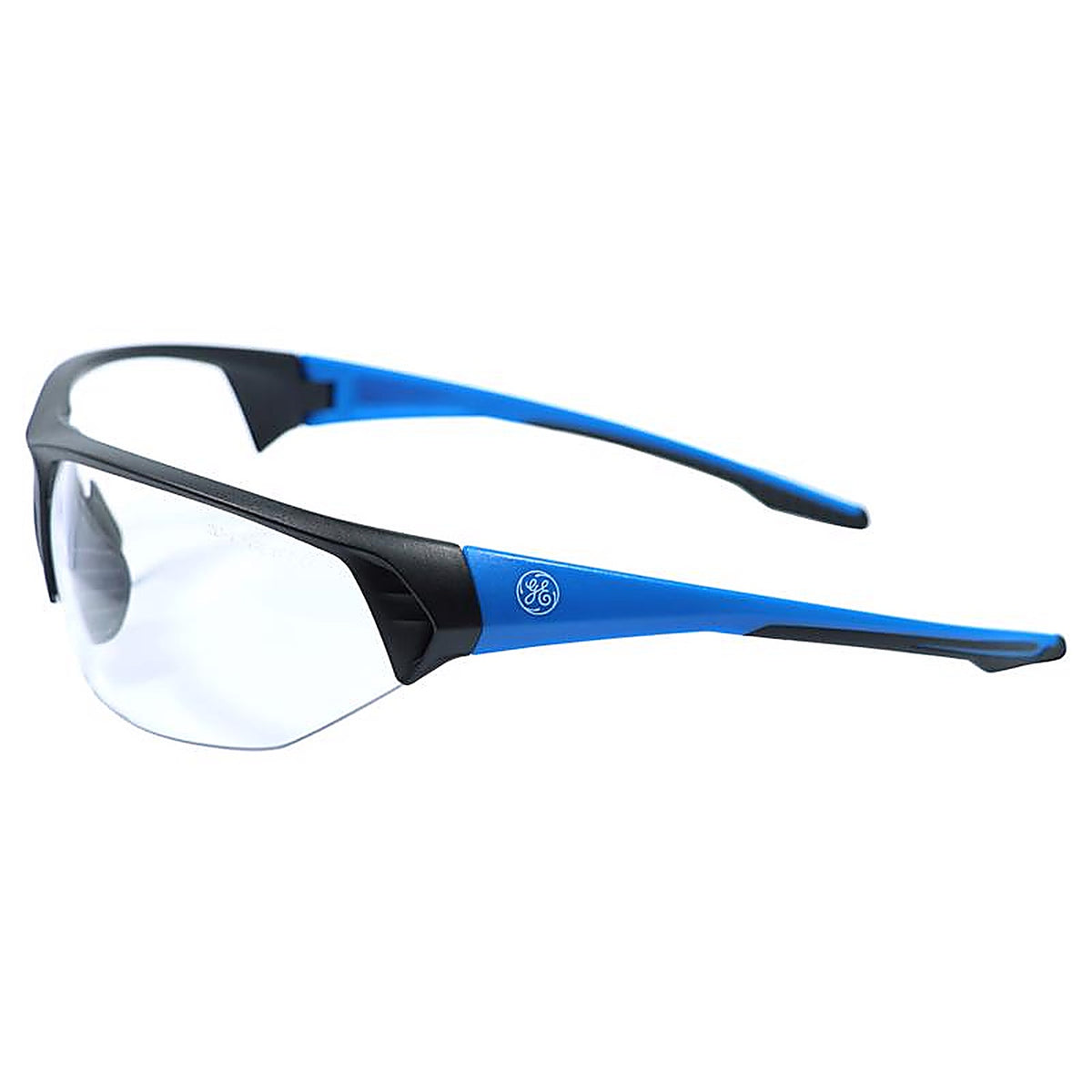 GE - GE206CAF - 06 Series Anti-Fog Impact-Resistant Safety Glasses Clear Lens Black/Blue Frame 1 pk