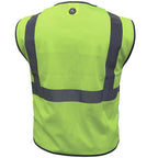 GE - GV076GM - Reflective Safety Vest Green M
