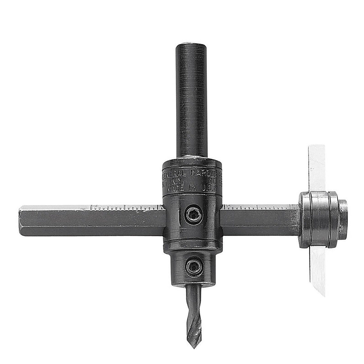 General Tools - 55 - Heavy Duty 1-3/4 in. Dia. x 1.75 in. L Bi-Metal Circle Cutter 1/2 in.