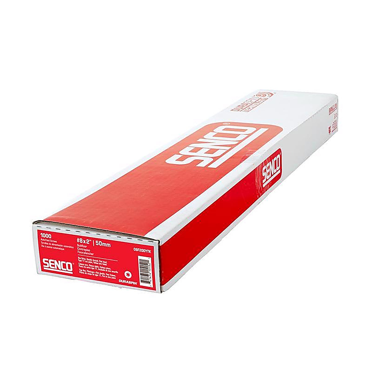 Senco - 08F200YTK - No. 8 X 2 in. L Rex Yellow Zinc Wood Screws 1000 pk