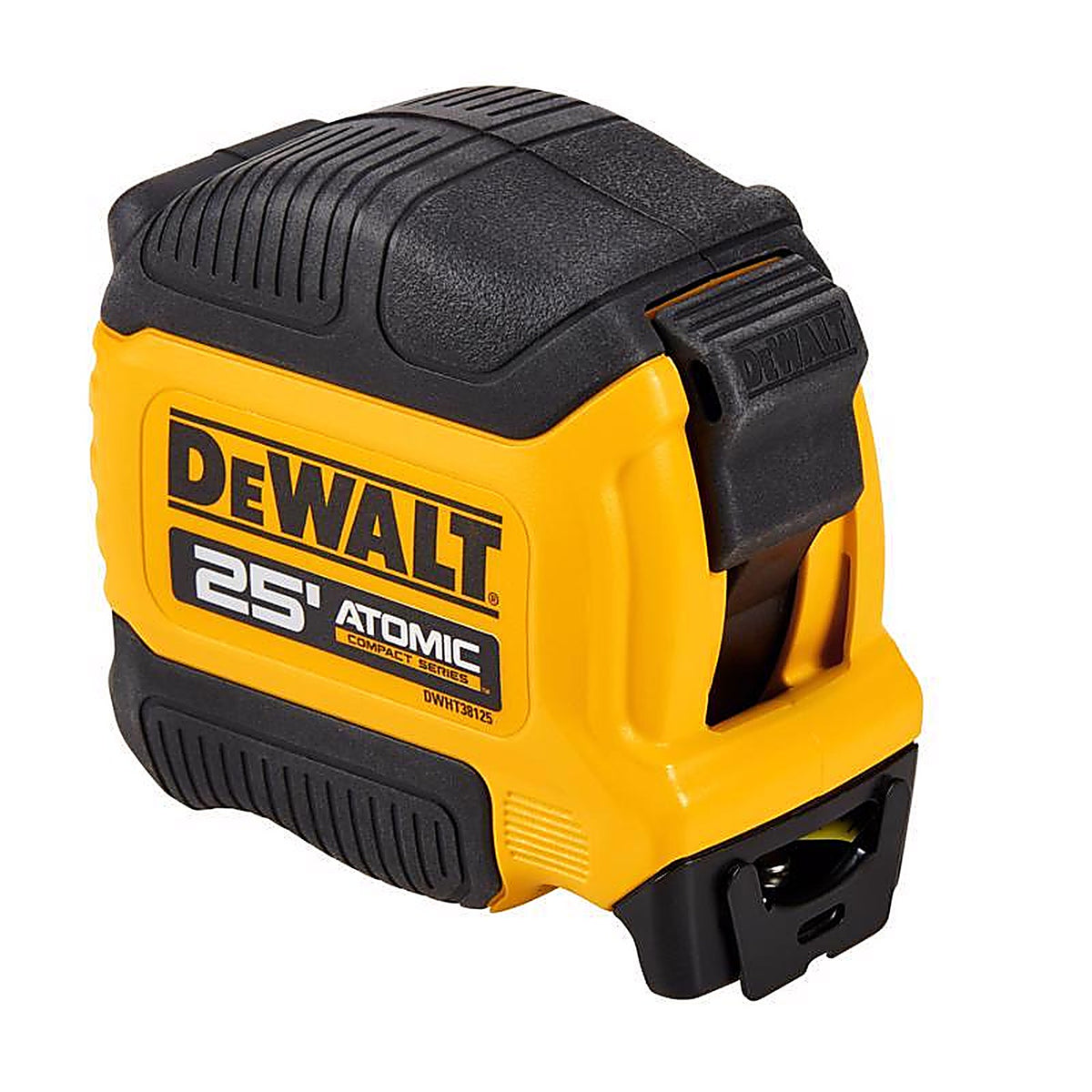 DeWalt - DWHT38125S - ATOMIC 25 ft. L X 1.125 in. W Compact Tape Measure 1 pk