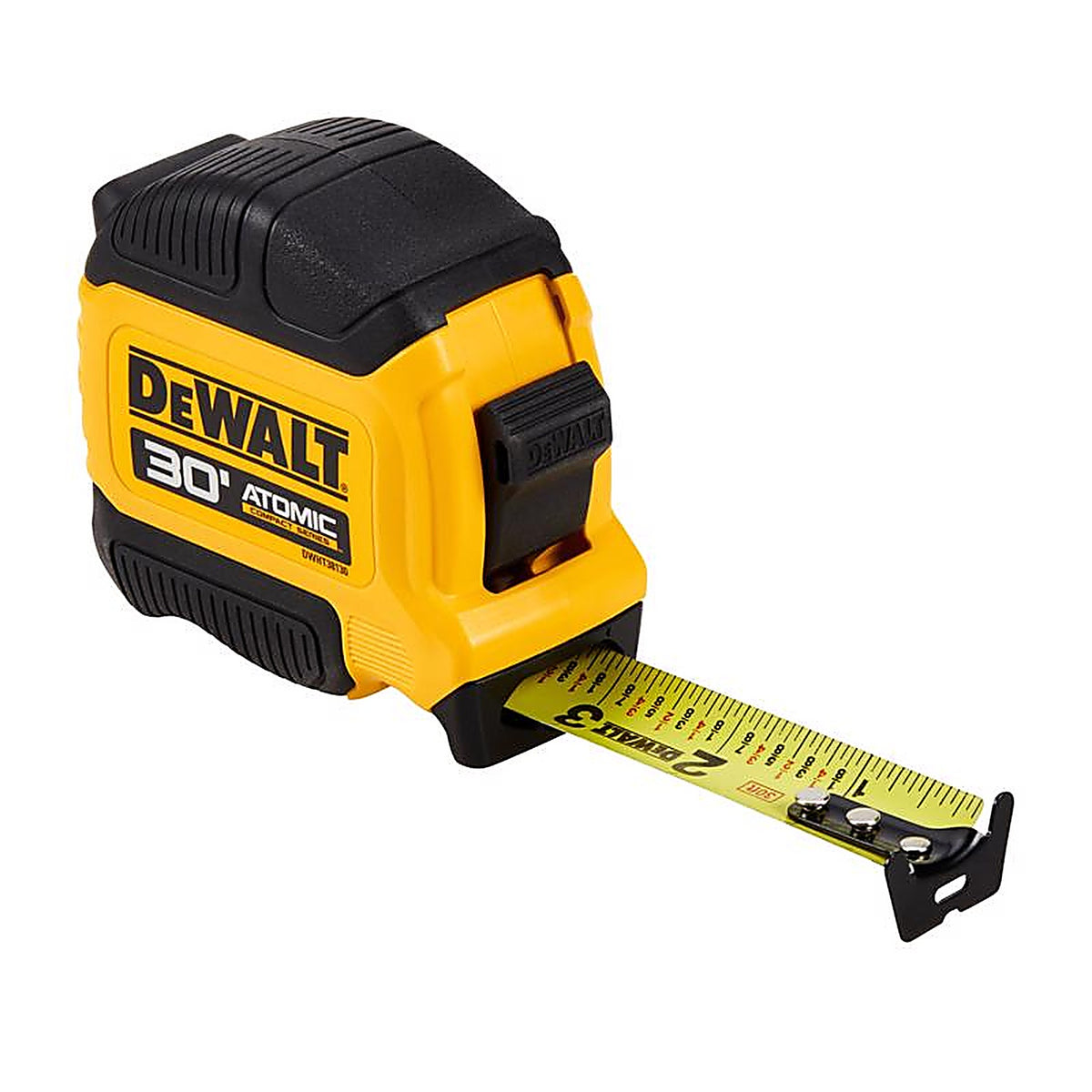 DeWalt - DWHT38130S - Atomic Compact 30 ft. L X 1-1/8 in. W Tape Measure 1 pk