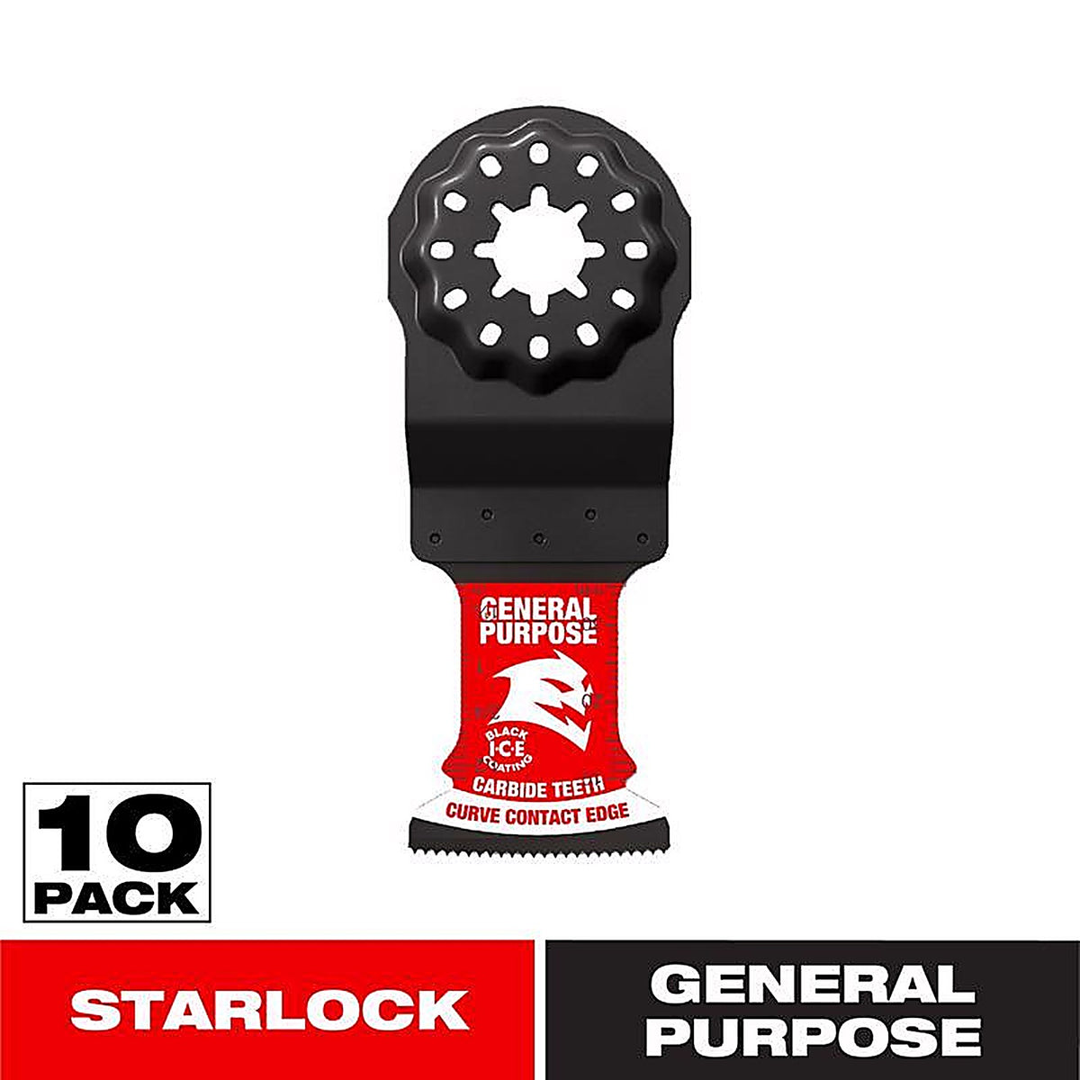 Diablo - DOS125CGP10 - Starlock 1-1/4 in. W Carbide Oscillating Blade General Purpose Cuts 10 pk