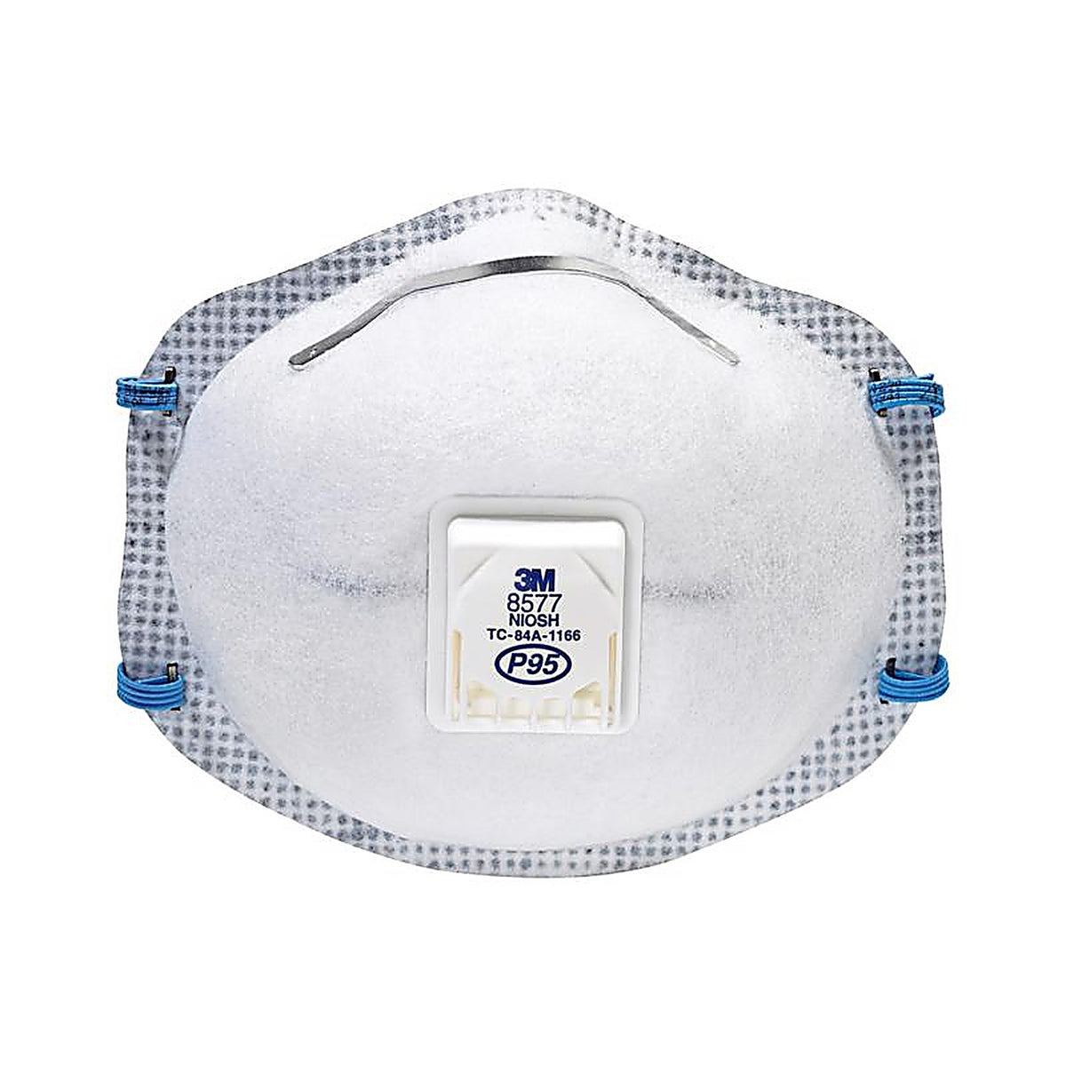3M - 8577P2-DC-PS - Cool Flow P95 Paint Odor Respirator Valved White 2 pk