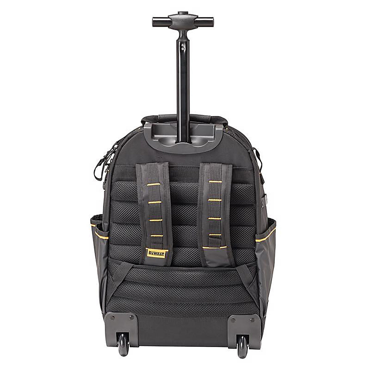 DeWalt - DWST560101 - Polyester/Tarpaulin Pro Backpack on Wheels Tool Bag 46 pocket Black/Yellow 1 pc
