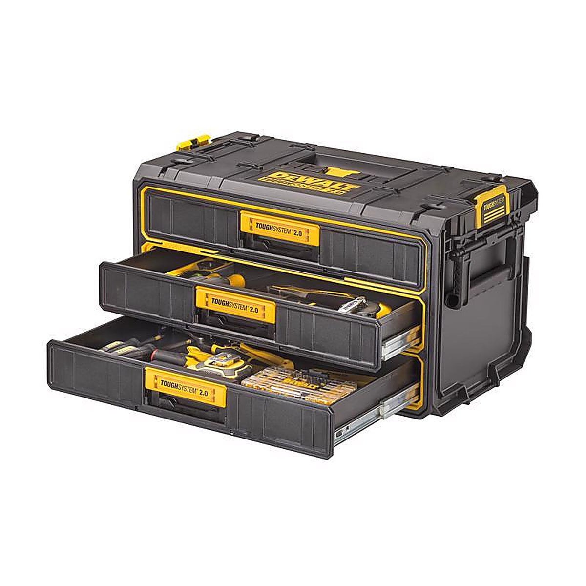 DeWalt - DWST08330 - ToughSystem 2.0 21.3 in. Tool Box Black/Yellow