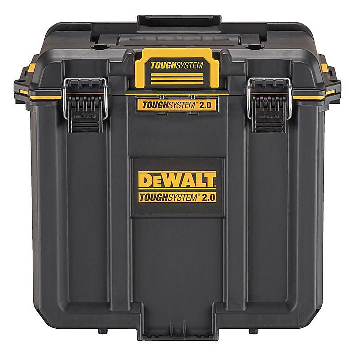 DeWalt - DWST08035 - ToughSystem 2.0 15.3 in. Deep Half Tool Box Black/Yellow