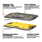 DeWalt - DWST08017 - ToughSystem 2.0 21 in. Adapter Plate Black/Yellow