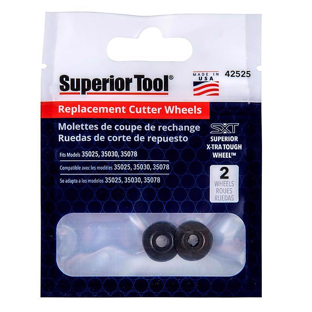 Superior Tool - 42525 - Replacement Cutter Wheel Black