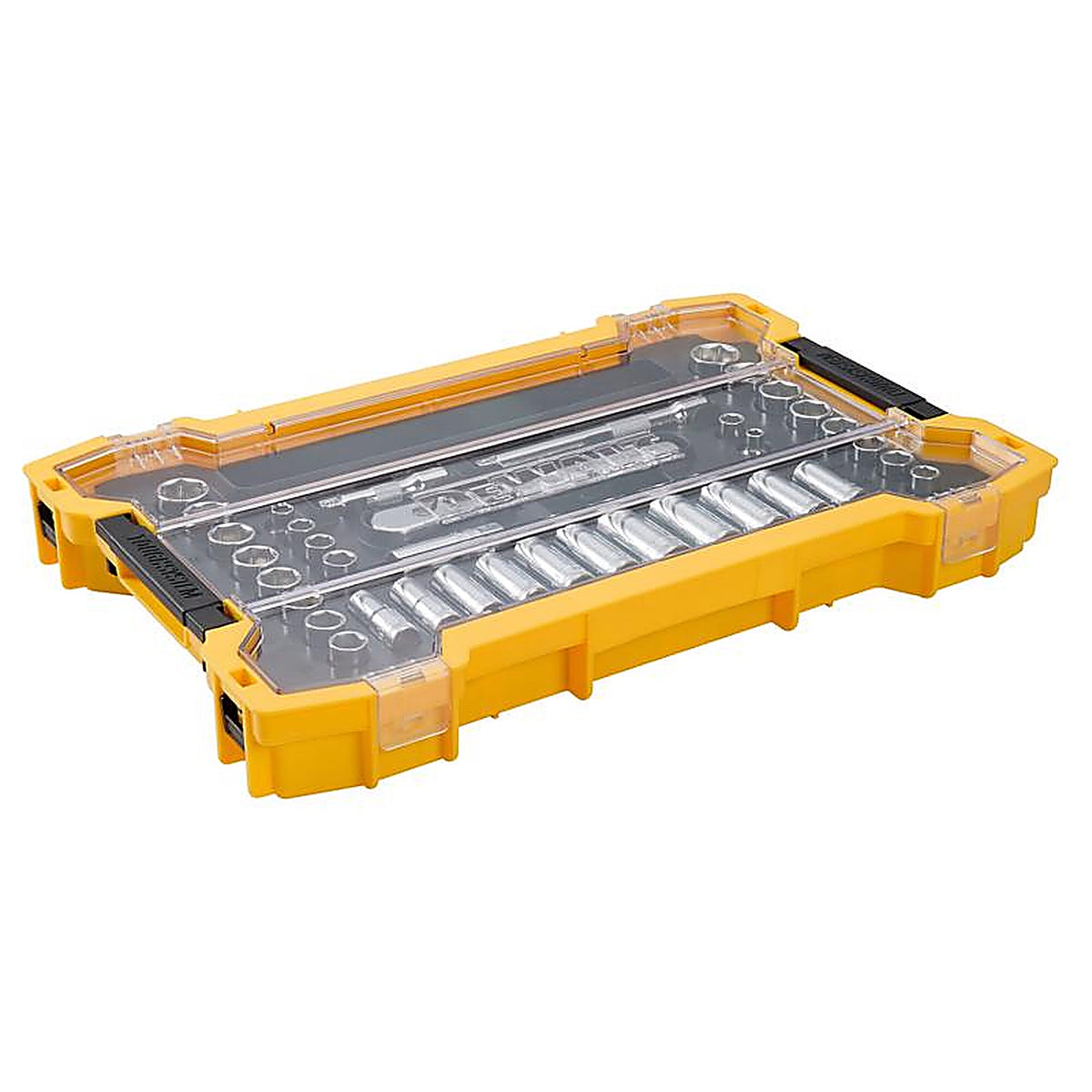 DeWalt - DWMT45400 - ToughSystem 3/8 in. drive Metric/SAE Socket and Adapter Set 37 pc