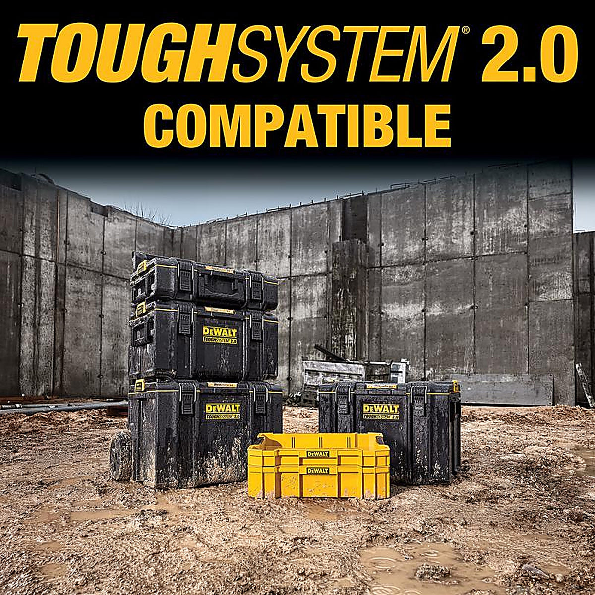 DeWalt - DWMT45402 - ToughSystem 1/4 and 3/8 in. drive Metric/SAE Mechanic's Tool Set 131 pc