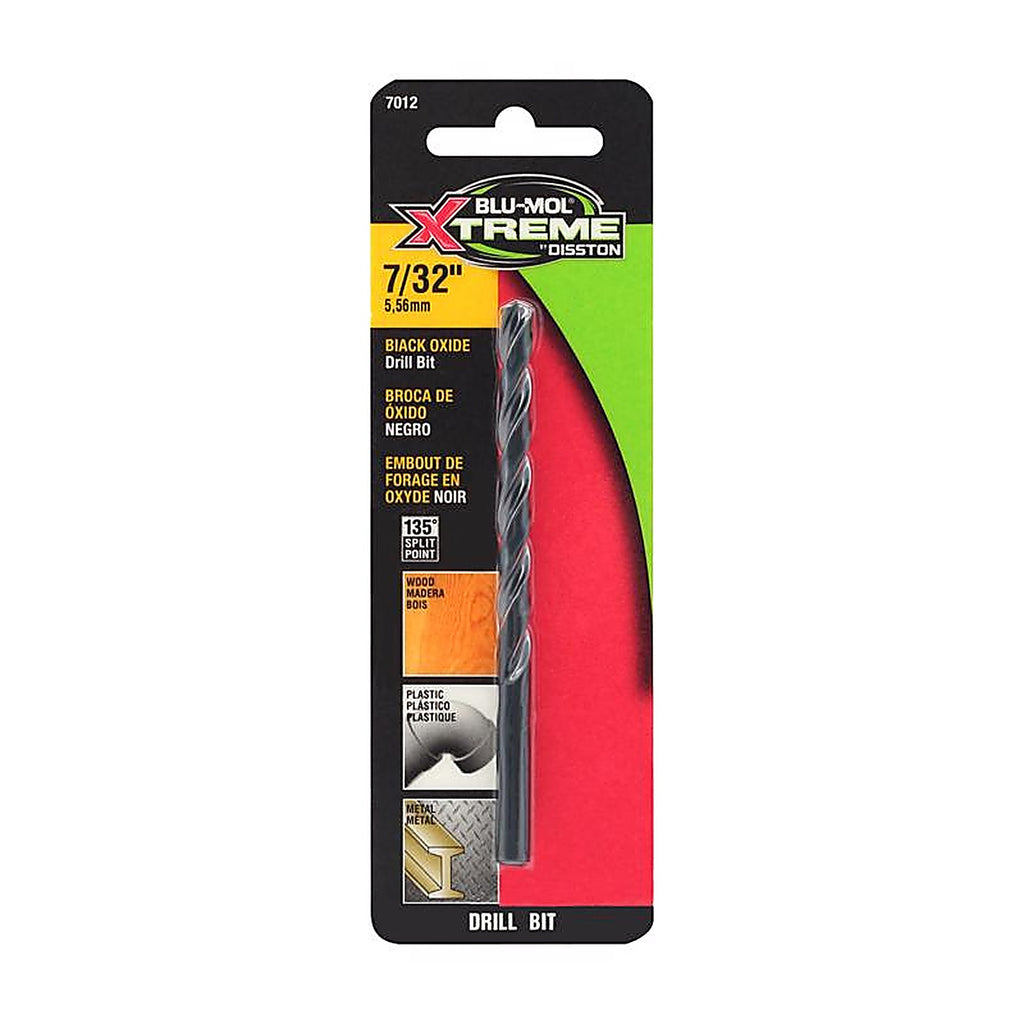 Blu-Mol - E0217012 - Xtreme 7/32 in. High Carbon Steel Drill Bit 1 pk