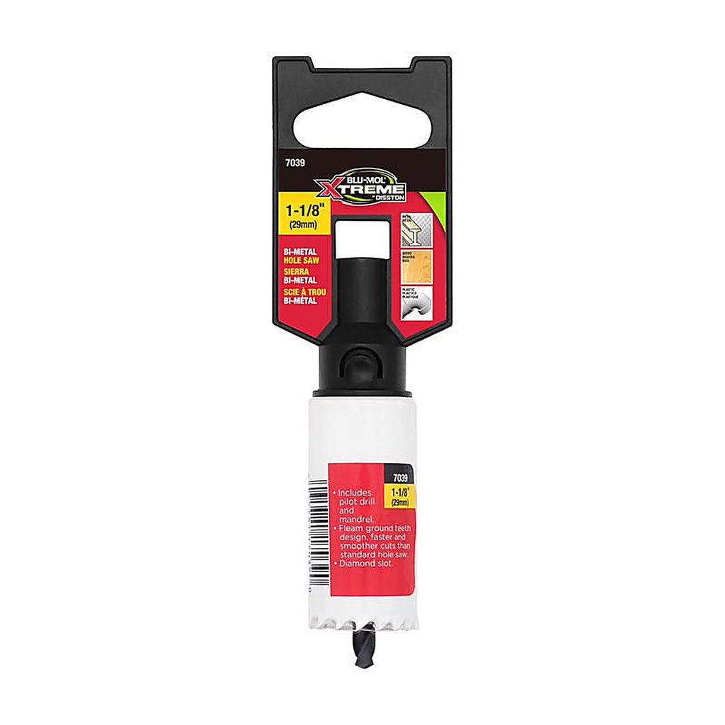 Blu-Mol - E0217039 - Xtreme 1-1/8 in. Bi-Metal Hole Saw 1 pk