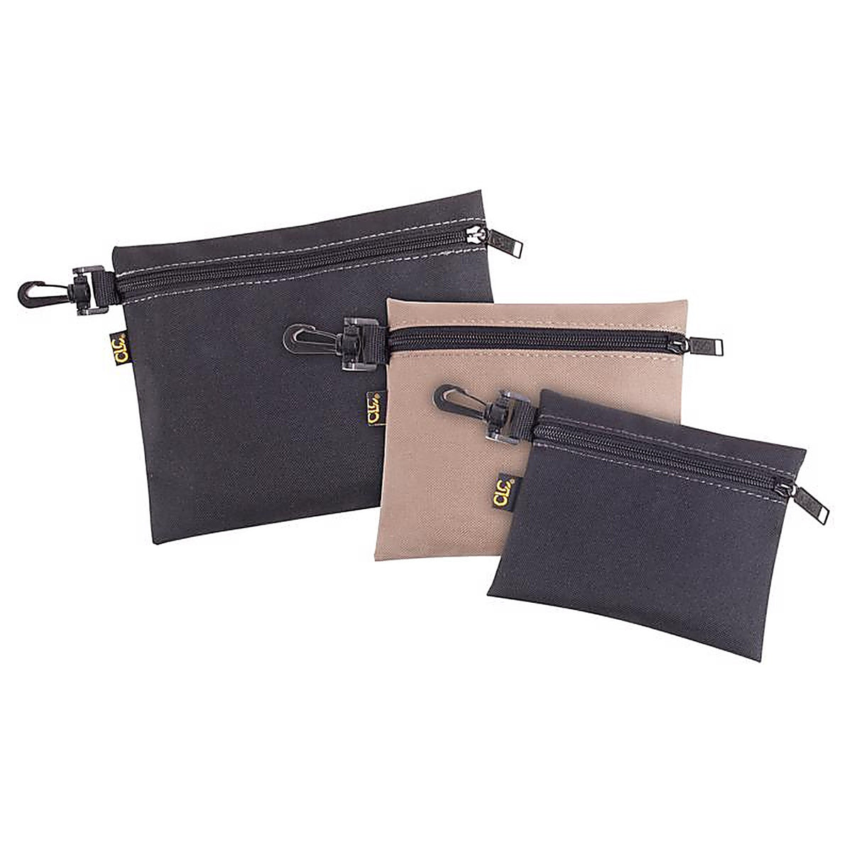 CLC - C1100 - Canvas Tool Pouch Assorted 3 pc