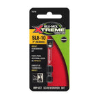 Blu-Mol - E0217079 - Xtreme Slotted 8-10 X 2 in. L Screwdriver Bit S2 Tool Steel 2 pc