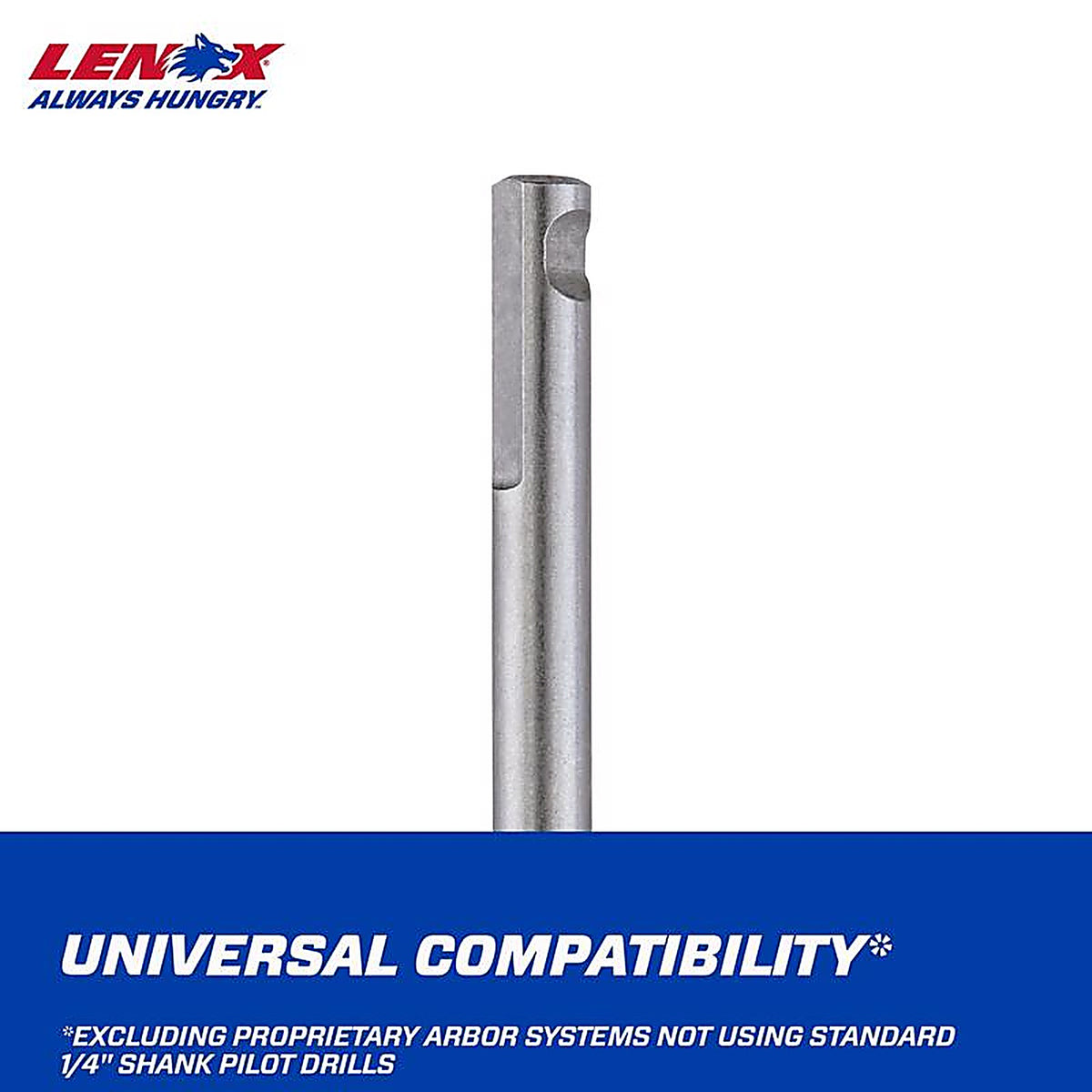 Lenox - LXAH99314PB - 1/4 in. High Speed Steel Hole Saw Pilot Bit 1 pc