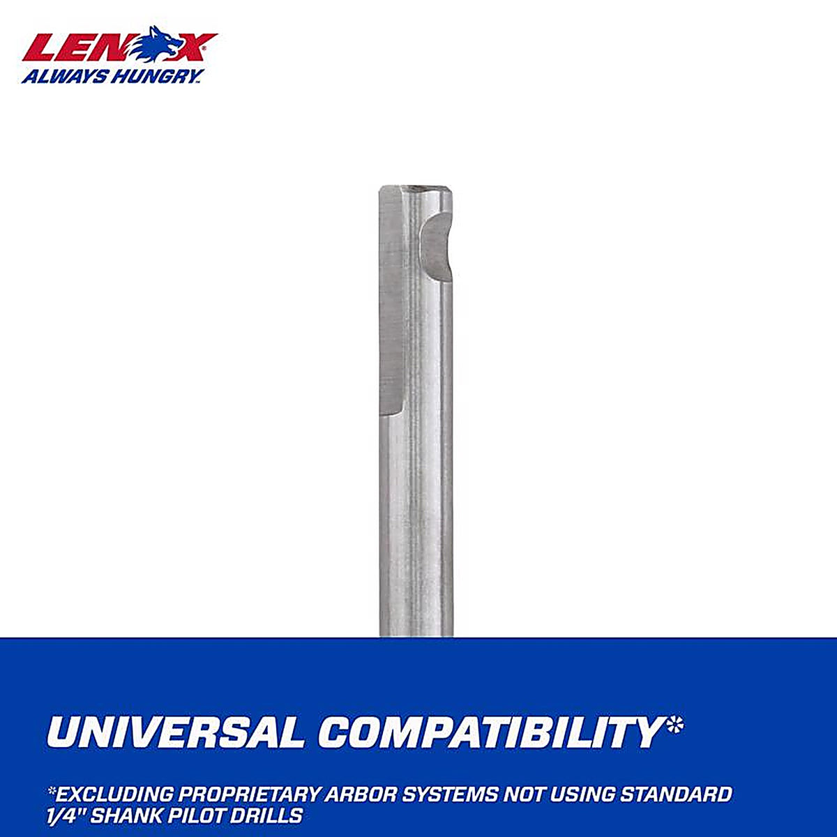 Lenox - LXAH99414PB - 1/4 in. High Speed Steel Hole Saw Pilot Bit 1 pc
