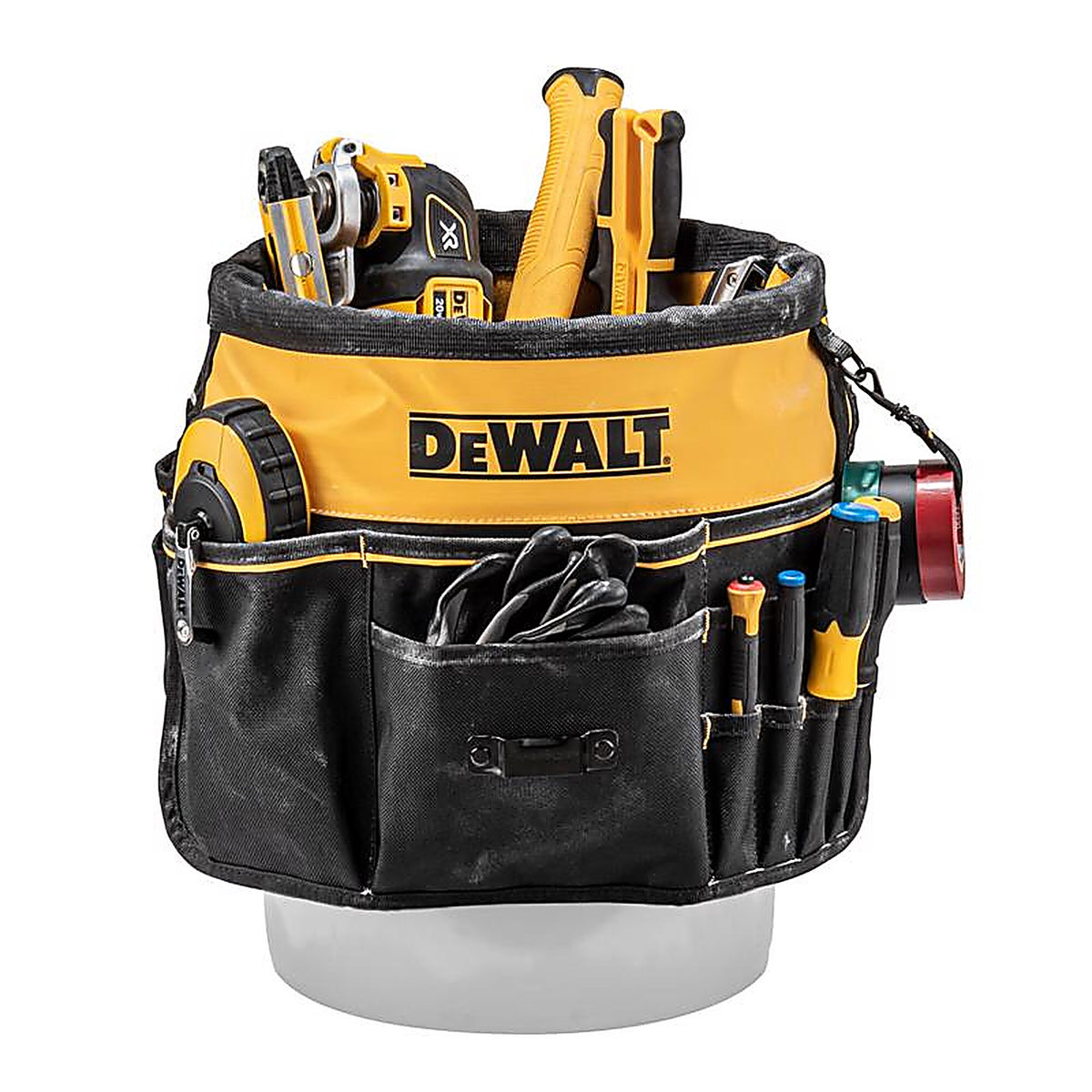 DeWalt - DWST560109 - Bucket Organizer Ballistic Polyester 37 compartments Black/Yellow