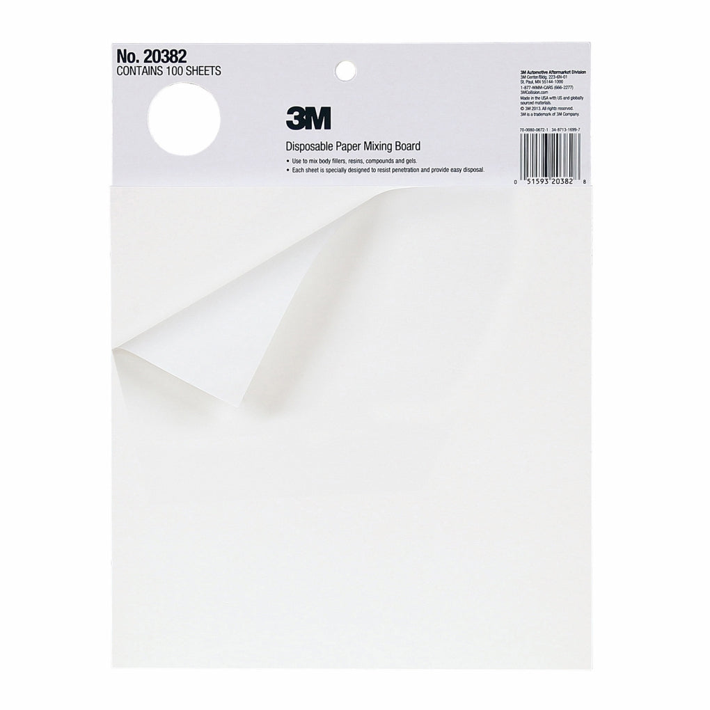 3M - 20382 - Disposable Paper Mixing Board Marson