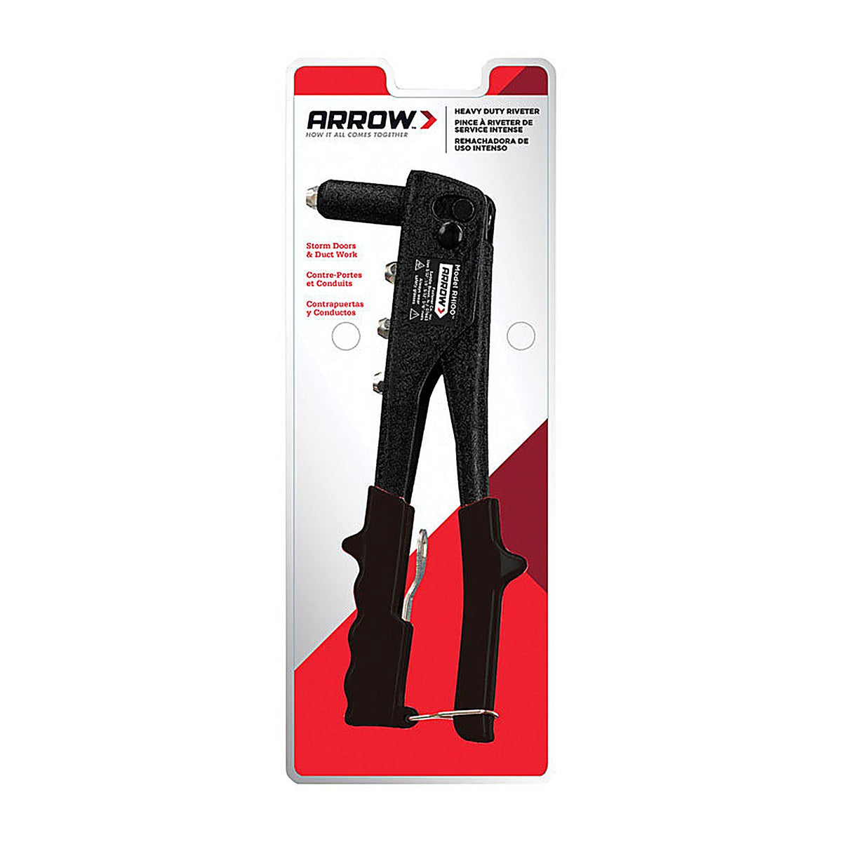 Arrow Fastener - RL100S-6 - Steel Rivet Tool Black 1/pc.