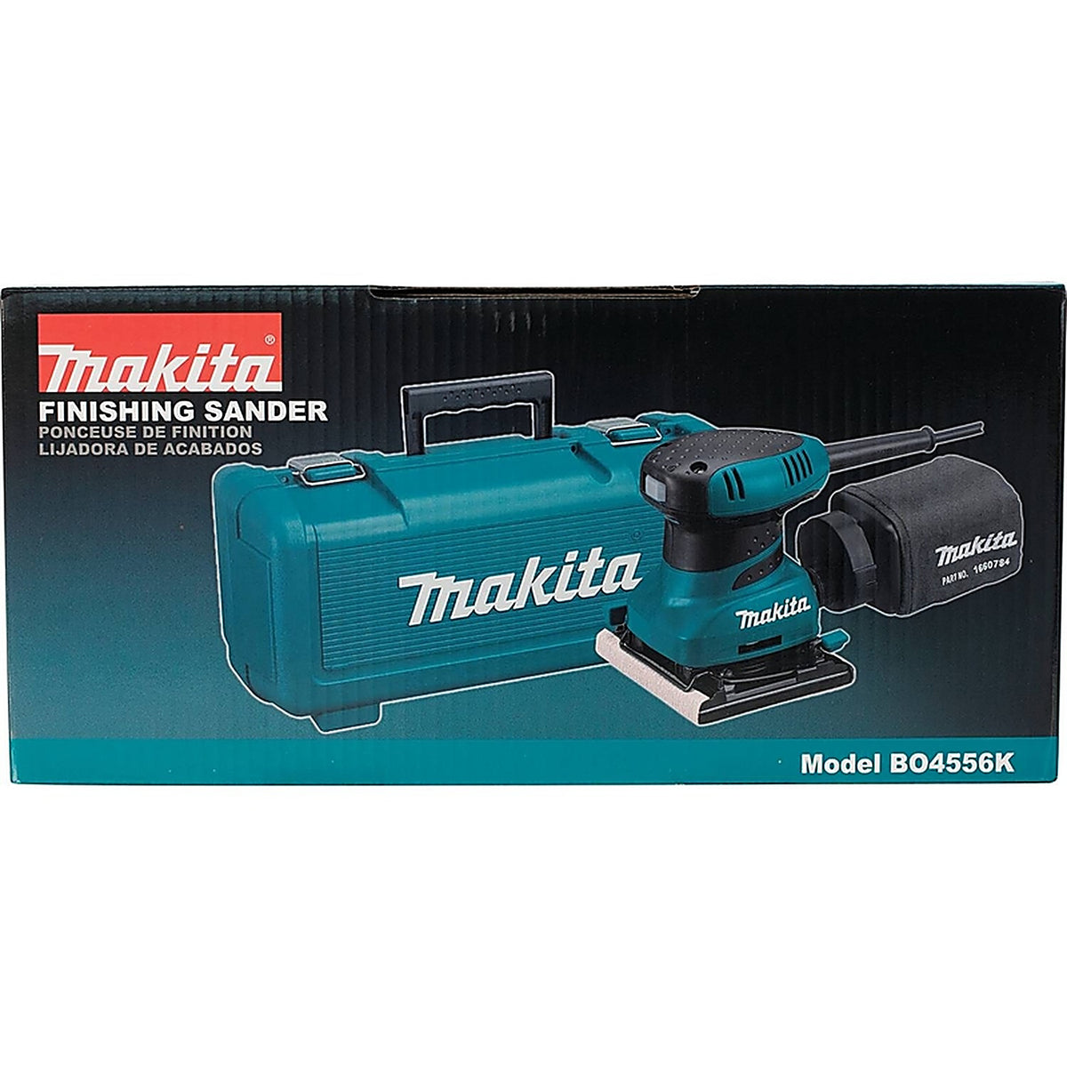 Makita - BO4556K - Corded 2 amps 1/4 Sheet Finishing Sander