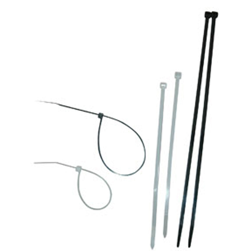 ATD - 20411 - 11 Black Uv Stabilized Nylon Cable Ties, 100 pc.