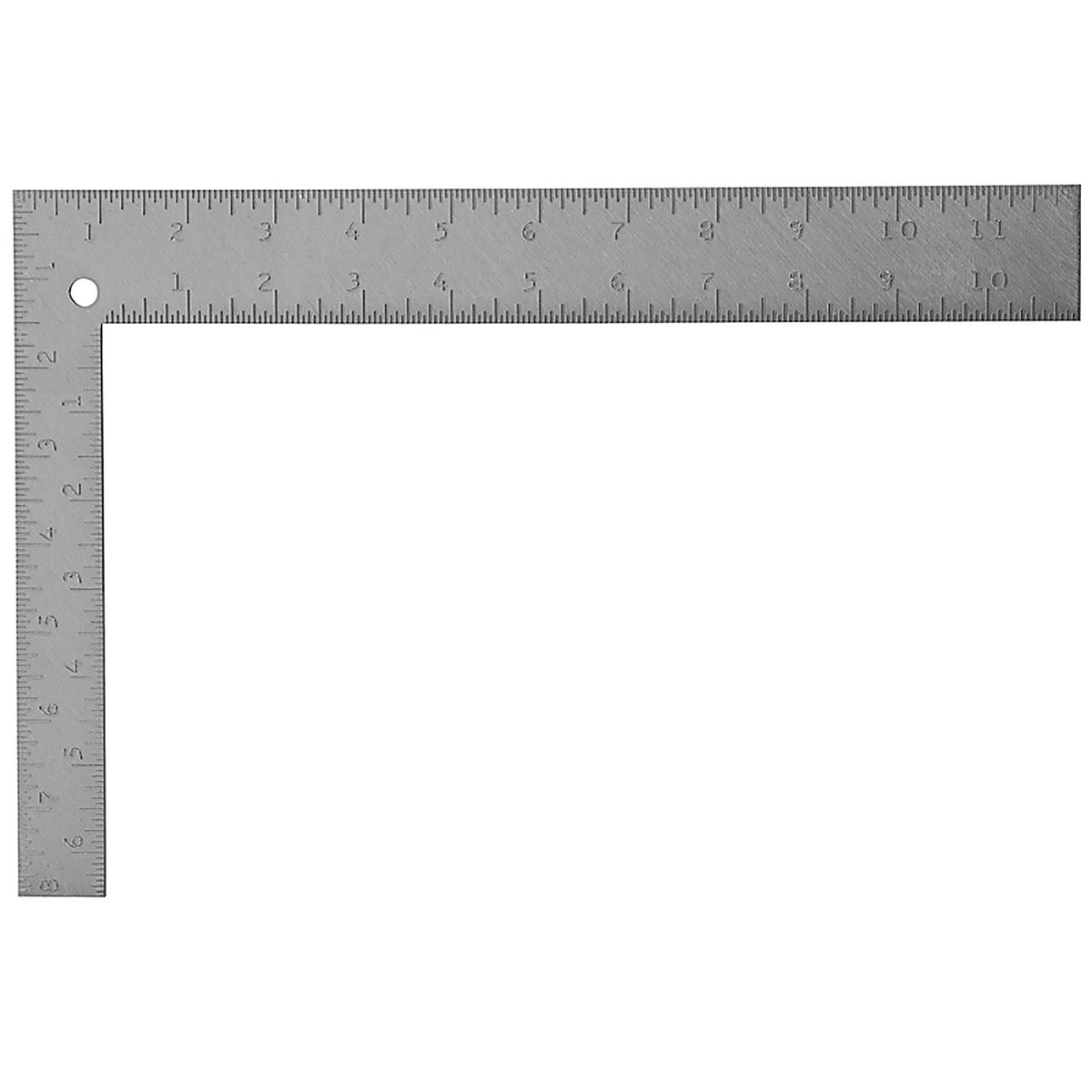 Stanley - 45-912 - 12 in. L x 8 in. H Steel English Carpenter Square Gray