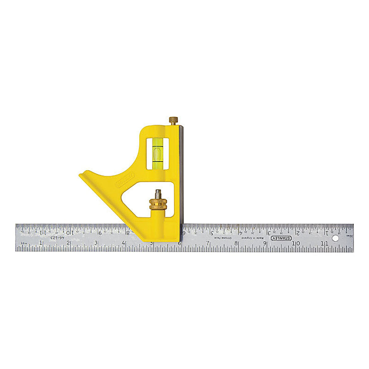 Stanley - 46-123 - 12 in. L x 3 in. H Steel English Combination Square Silver