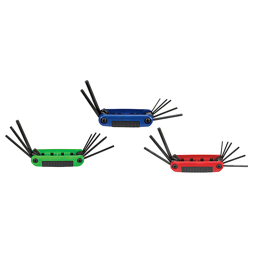 Eklind Tool - 25024 - Ergo-Fold Assorted Metric and SAE Fold-Up Hex Key Sets Multi-Size in. 24/pc.