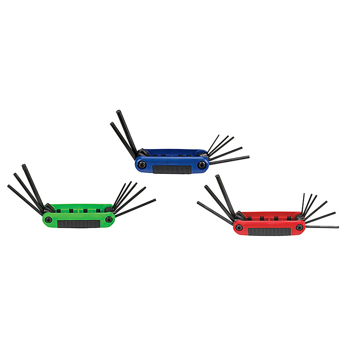 Eklind Tool - 25024 - Ergo-Fold Assorted Metric and SAE Fold-Up Hex Key Sets Multi-Size in. 24/pc.