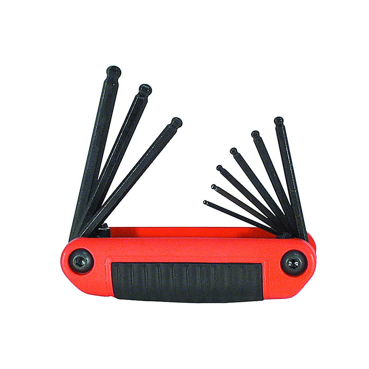 Eklind Tool - 25919 - 5/64 in to 1/4 in SAE Ergo Fold 9 in 1 Ball End Hex Key Set 1/pc.