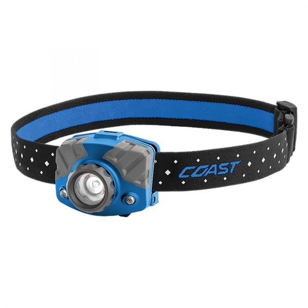 Coast - 20617 - FL75R Rechargeable Pure Beam Focusing Headlamp, Blue