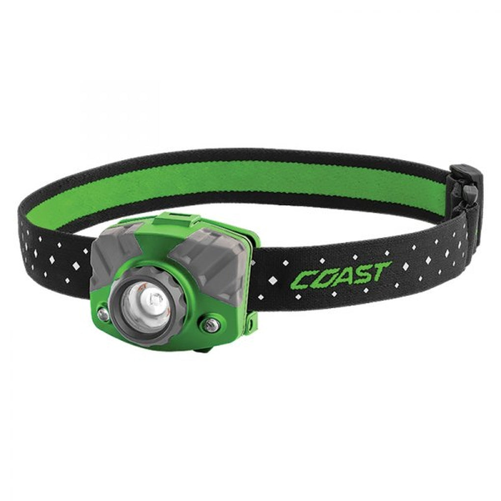 Coast - 20619 - FL75R Rechargeable Pure Beam Focusing Headlamp, Green