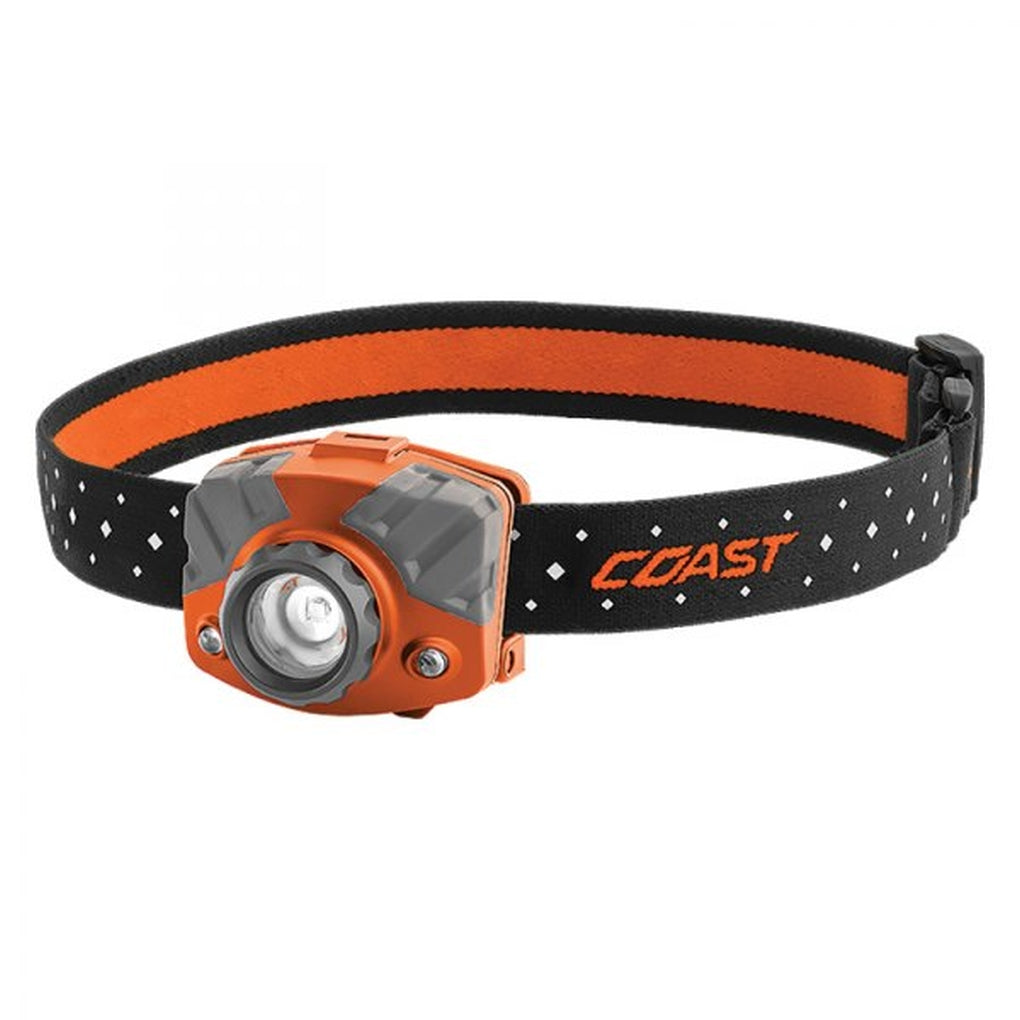 Coast - 20620 - FL75R Rechargeable Pure Beam Focusing Headlamp, Orange